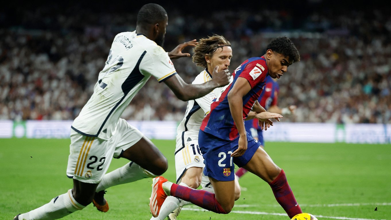 Рюдигер и Модрич против Ламина Ямала