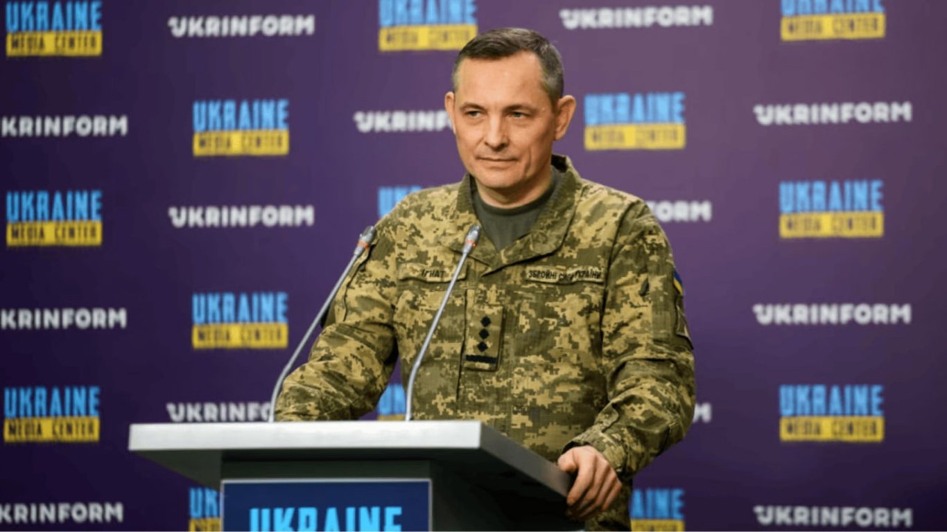 Игнат заявил, что во время вспышки в Киеве система ПВО не работала