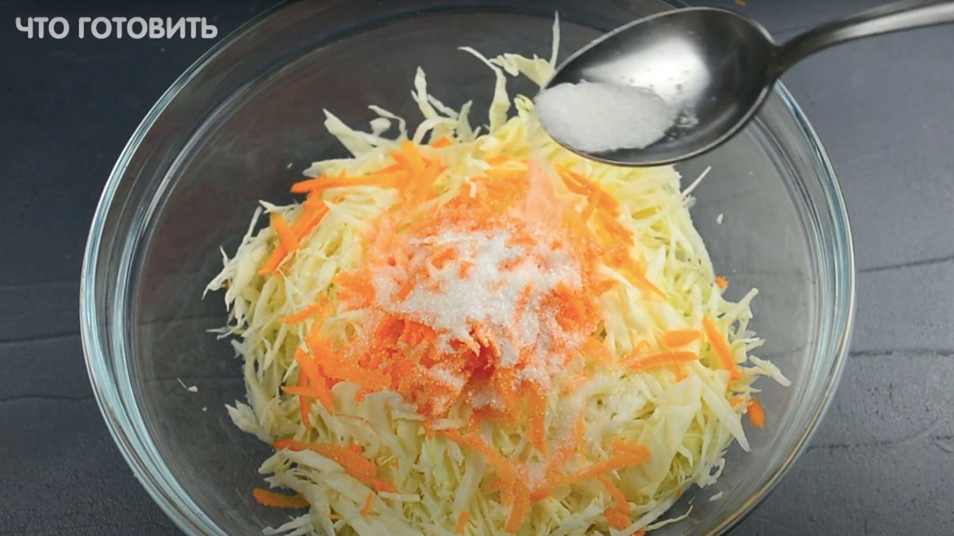 рецепт квашеної капусти в пакеті