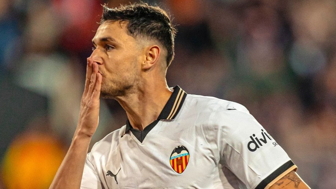 Яремчук забил первый гол за Валенсию в Ла-Лиге — видео