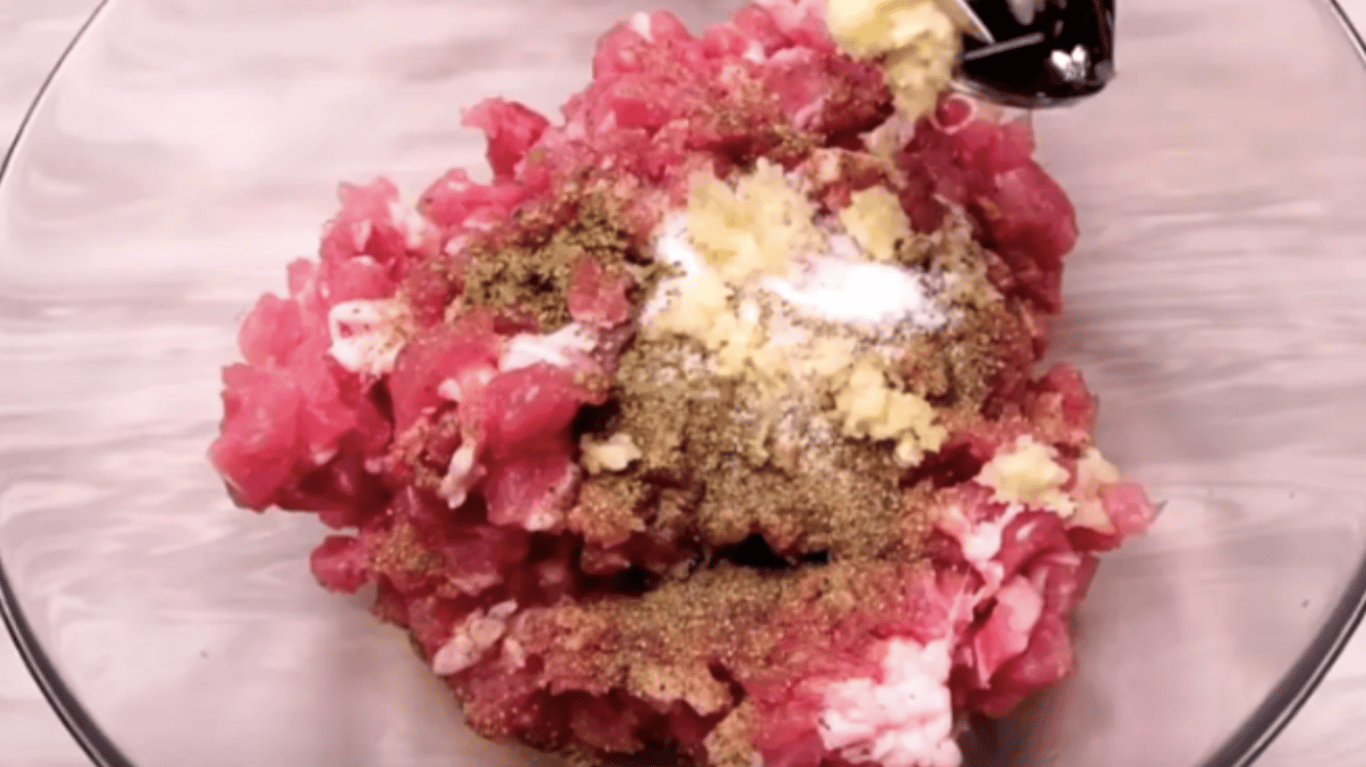 рецепт смачного фарша для пельменів 