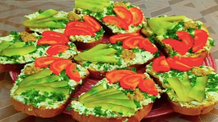 Бутерброди "Святкові" — вони краще ніж з червоною ікрою - 285x160