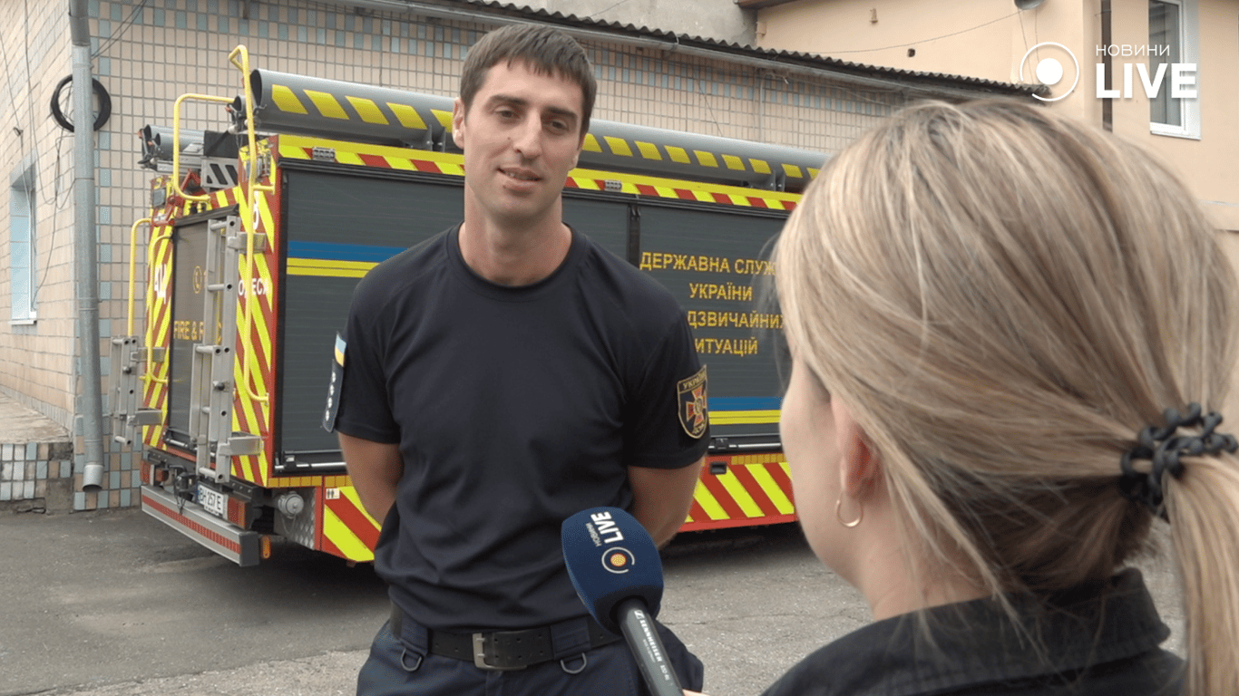 начальник караулу Ігор Чистяков про перший виїзд на пожежу