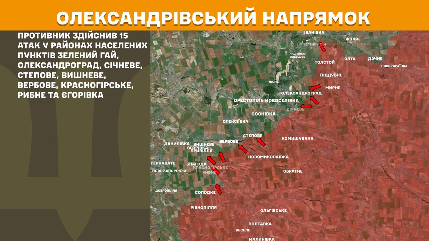 Ситуація на Олександрівському напрямку 8 січня