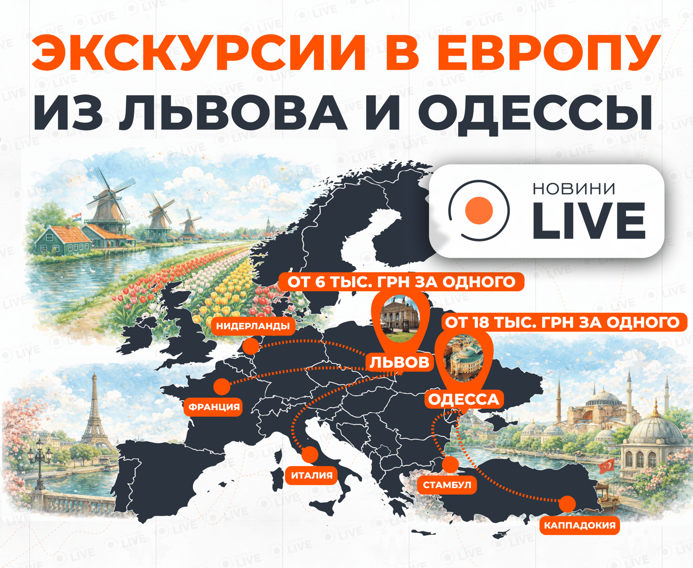 Тури в Європу