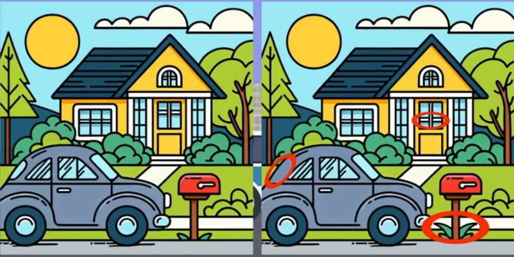 Швидка головоломка для дітей та дорослих — знайдіть три відмінності за 10 секунд - фото 2