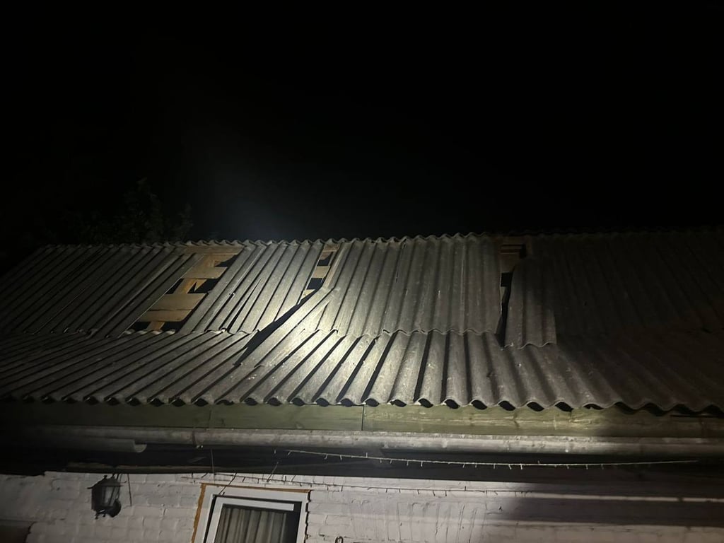 Разрушения в Киевской области после атаки БпЛА ночью 23 июня 2025 года