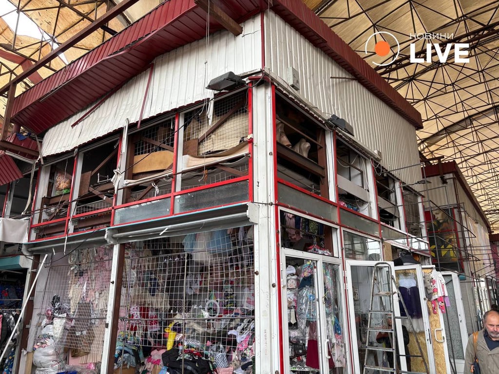 Окупанти вдарили по ринку Харкова 6 травня