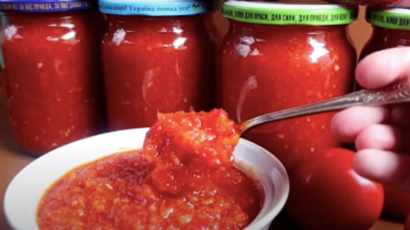 смачний рецепт аджики на зиму
