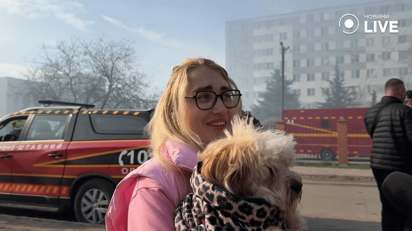 Наслідки обстрілу Одеси 16 квітня