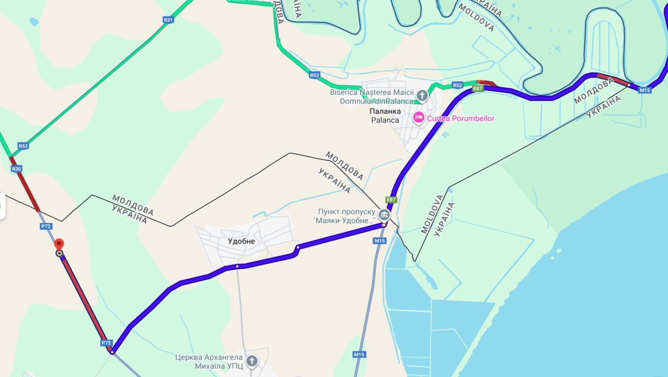 Довгі затори на трасі Одеса-Рені — що відбувається на кордонах - фото 1