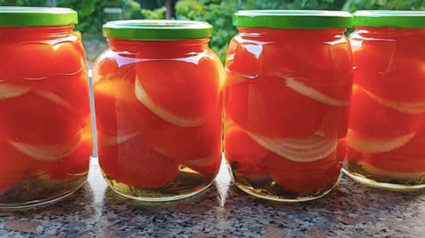 рецепт помидоров на зиму со специями