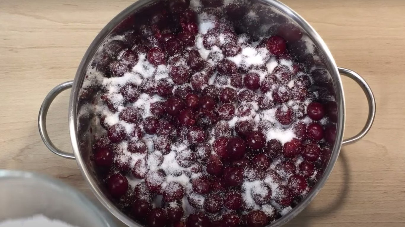 вишня на зиму рецепт 