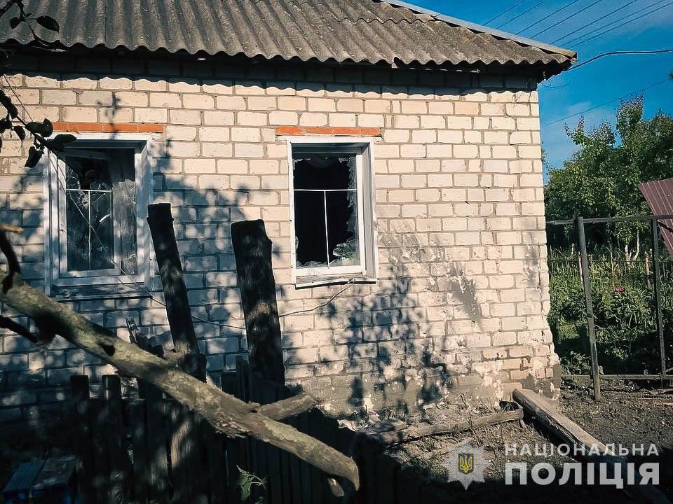 наслідки ворожого обстрілу Сумщини