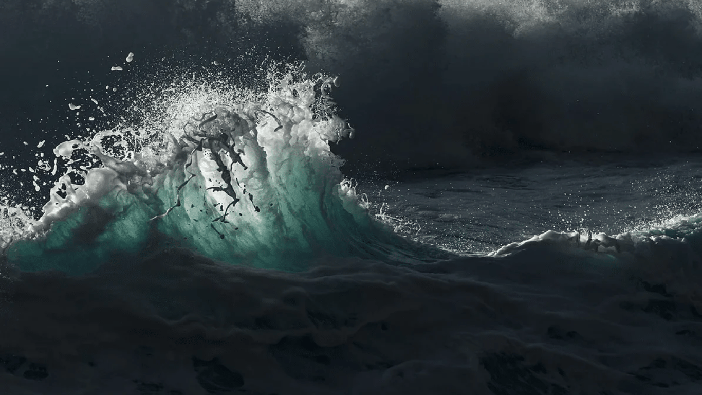 Фотограф показав унікальні кадри моря: сила стихії вражає