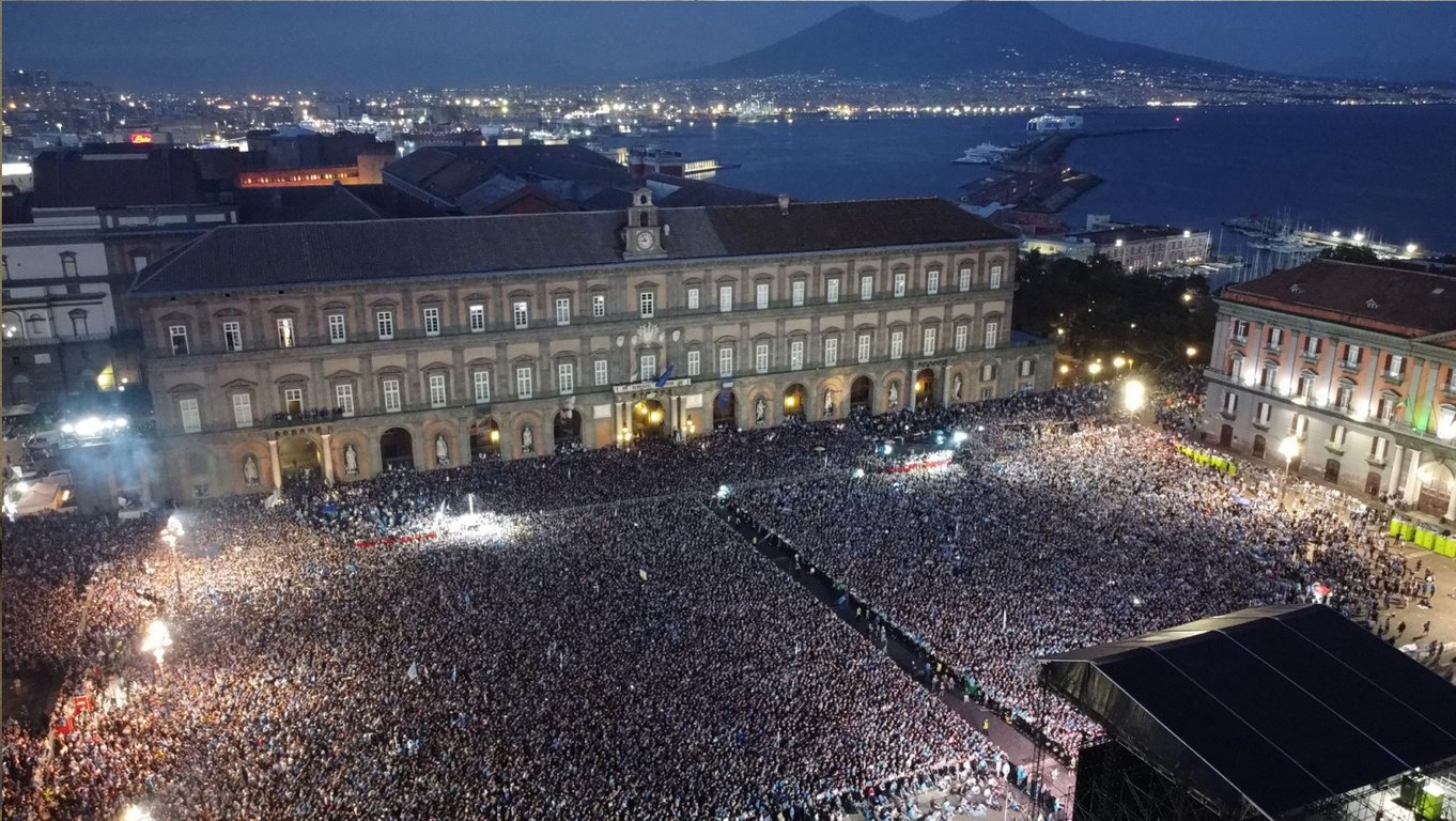Болельщики Наполи