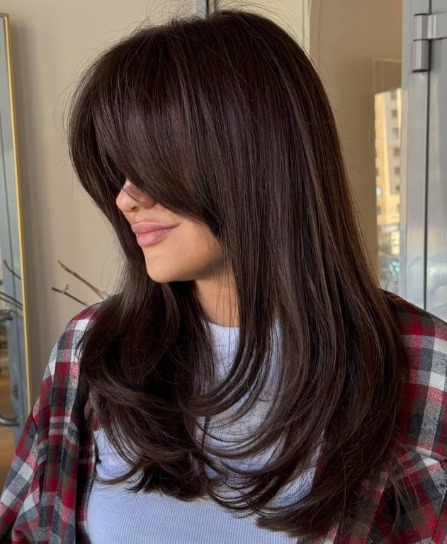 Why Everyone Is Asking Stylists for the Korean Cascade Cut