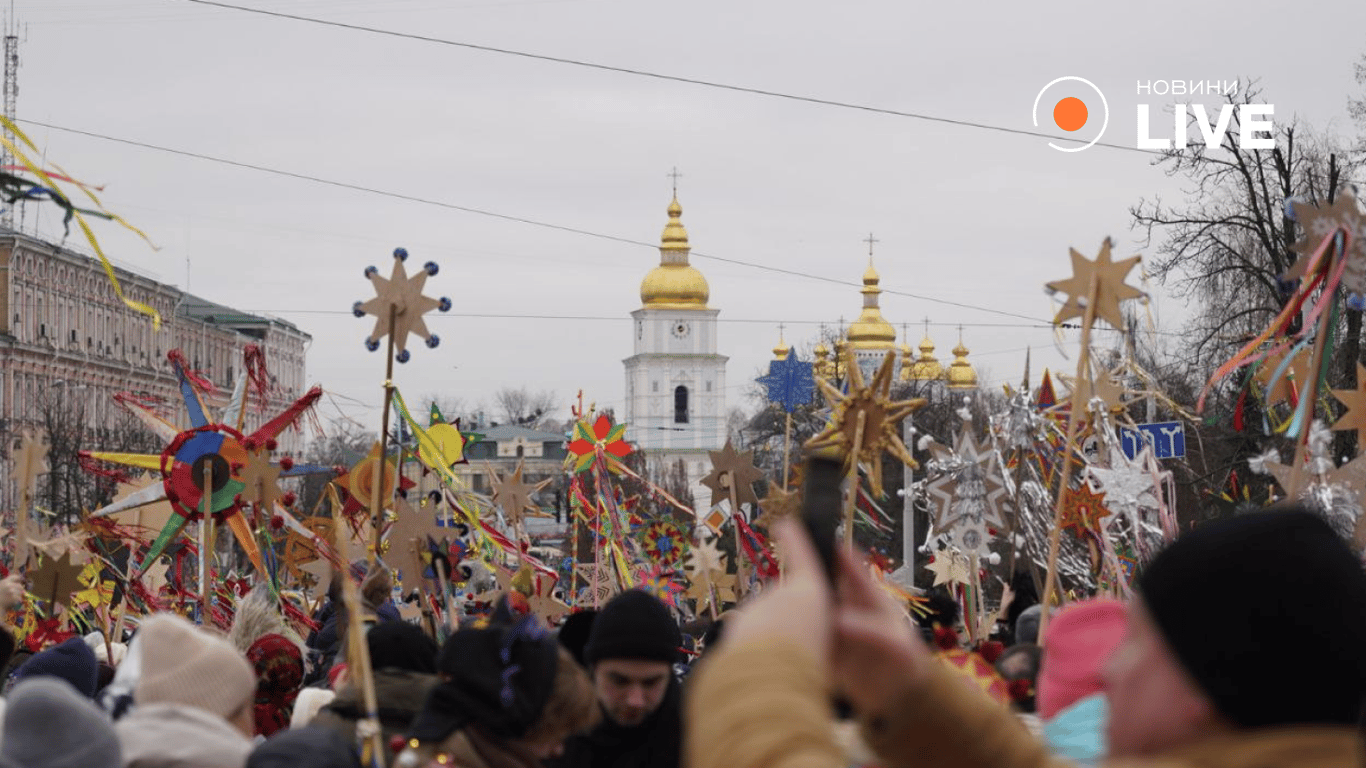 Різдво в Києві 25 грудня