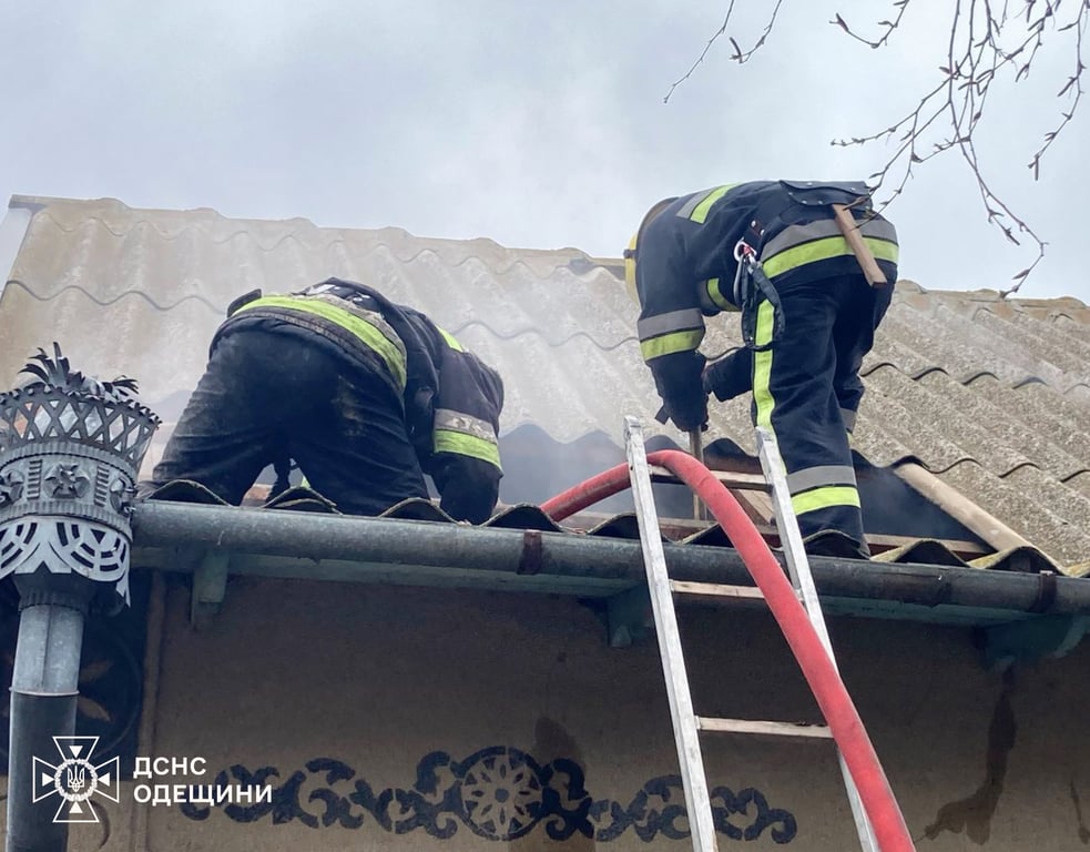 На Одещині горів житловий будинок — постраждала господарка (фото) - фото 2