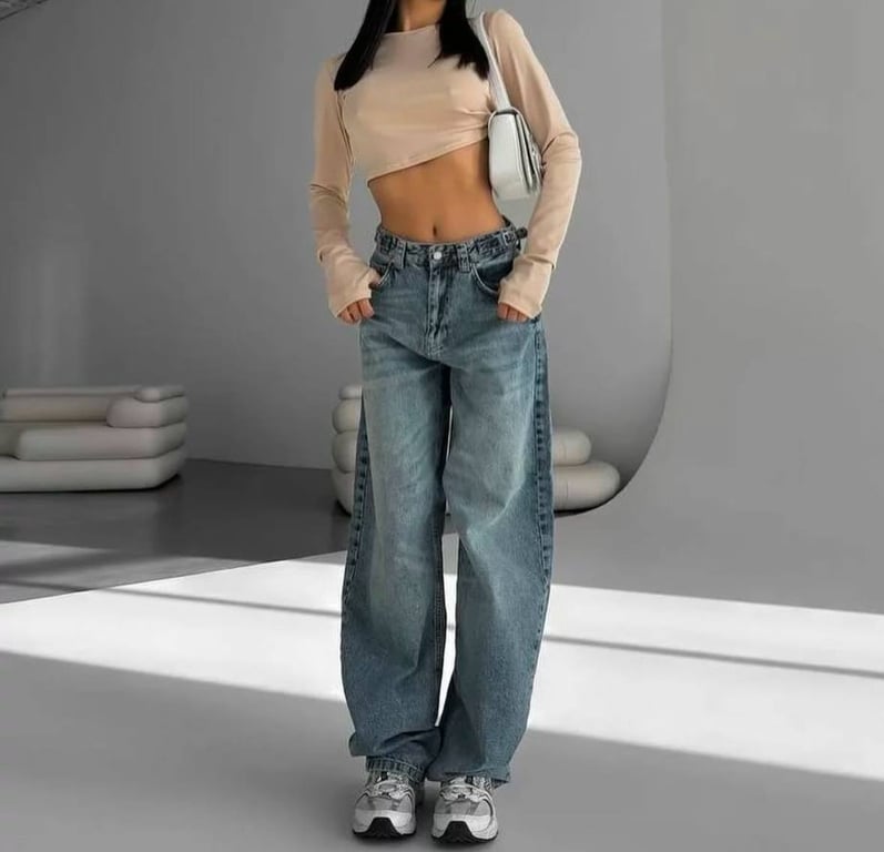 Баггі самий популярна модель джинсів у 2025