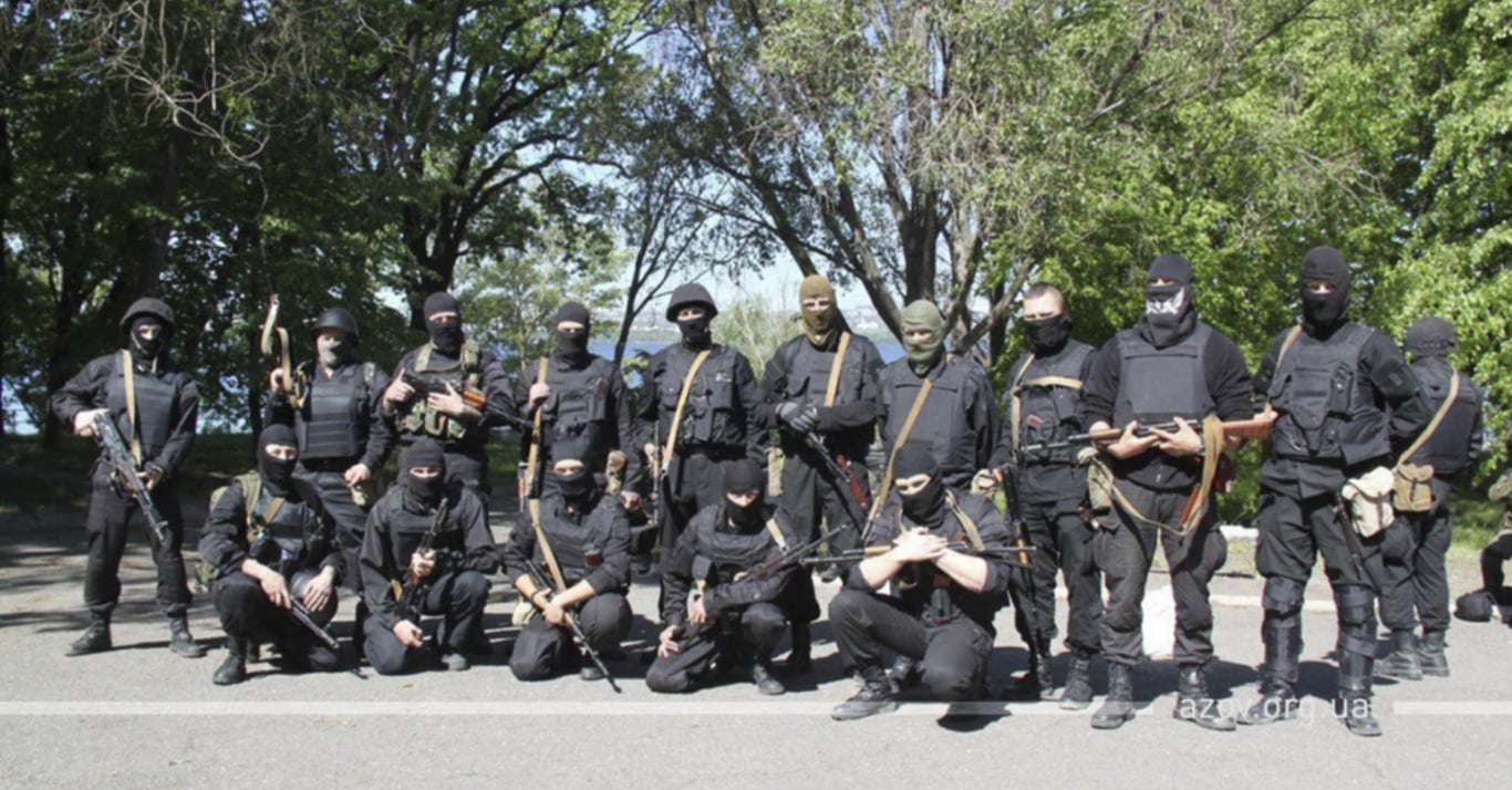 Бійці "Азову" в 2014 році