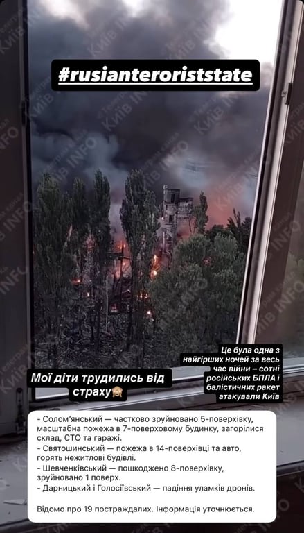 Реакція Анни Саліванчук на обстріл - фото