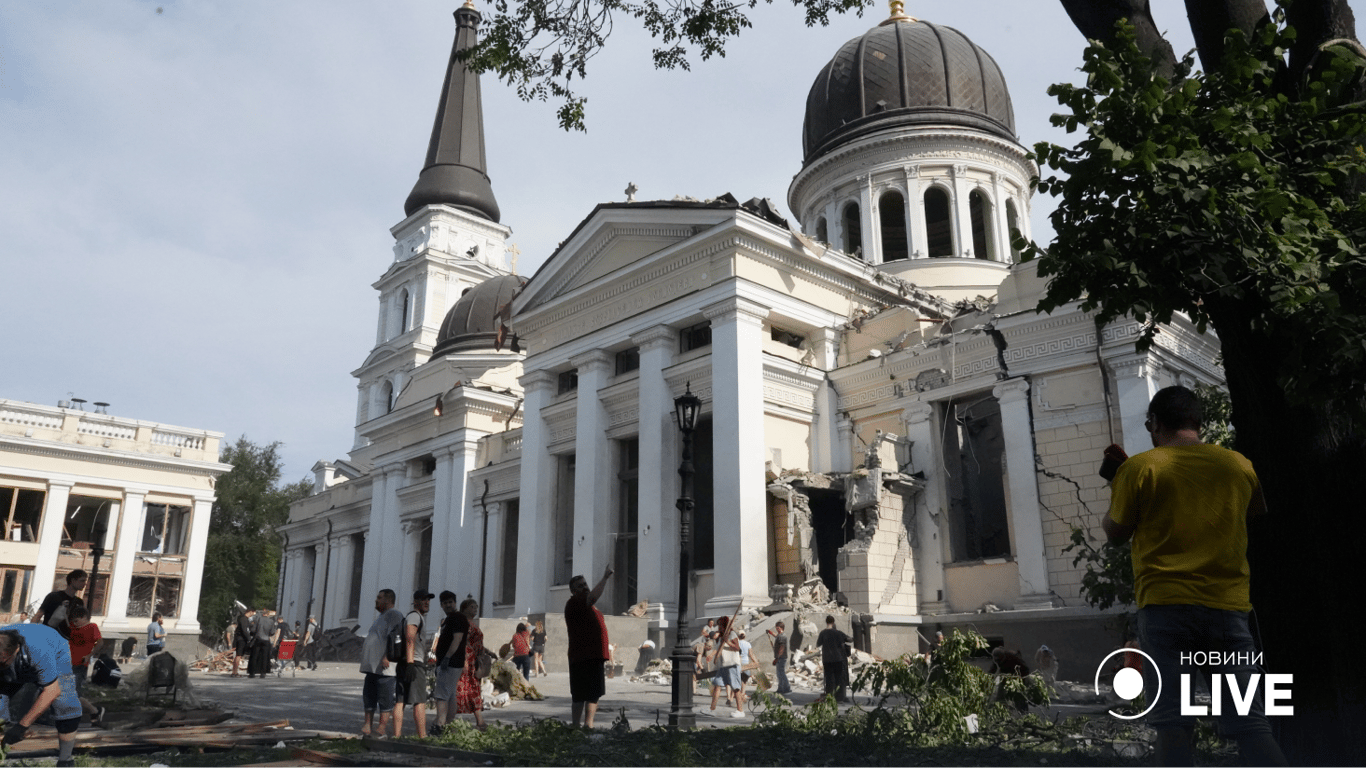 "Дивитись на це неймовірно боляче": Деніз Браун про собор в Одесі