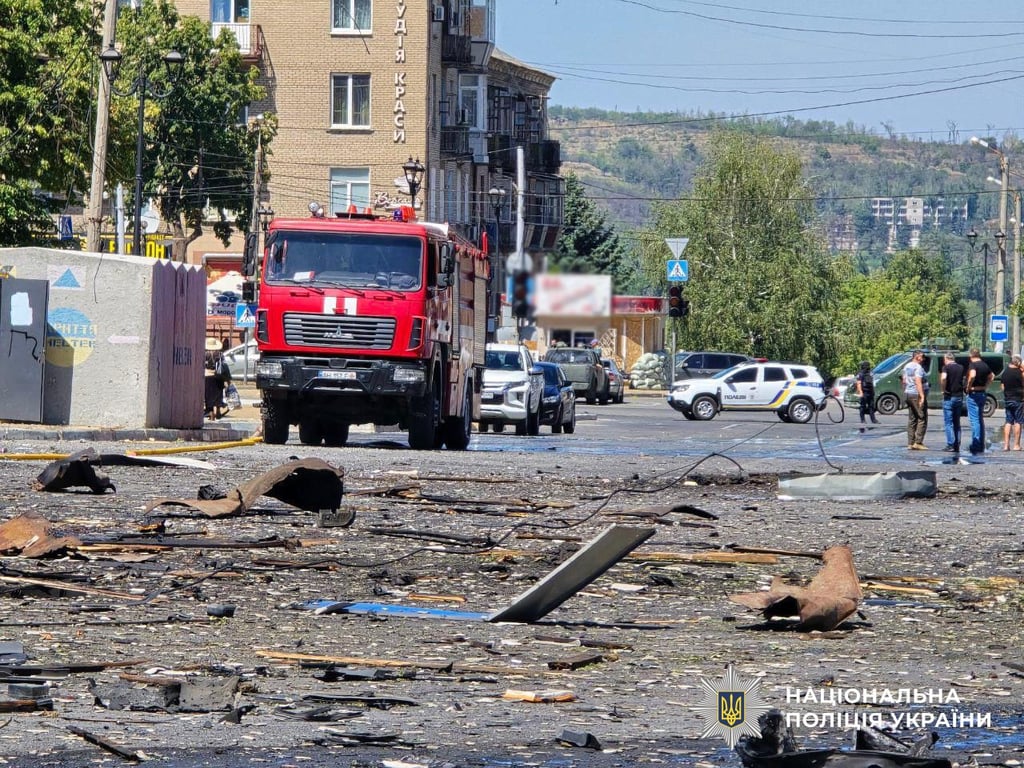 Удар Росії по Дружківці 2 серпня