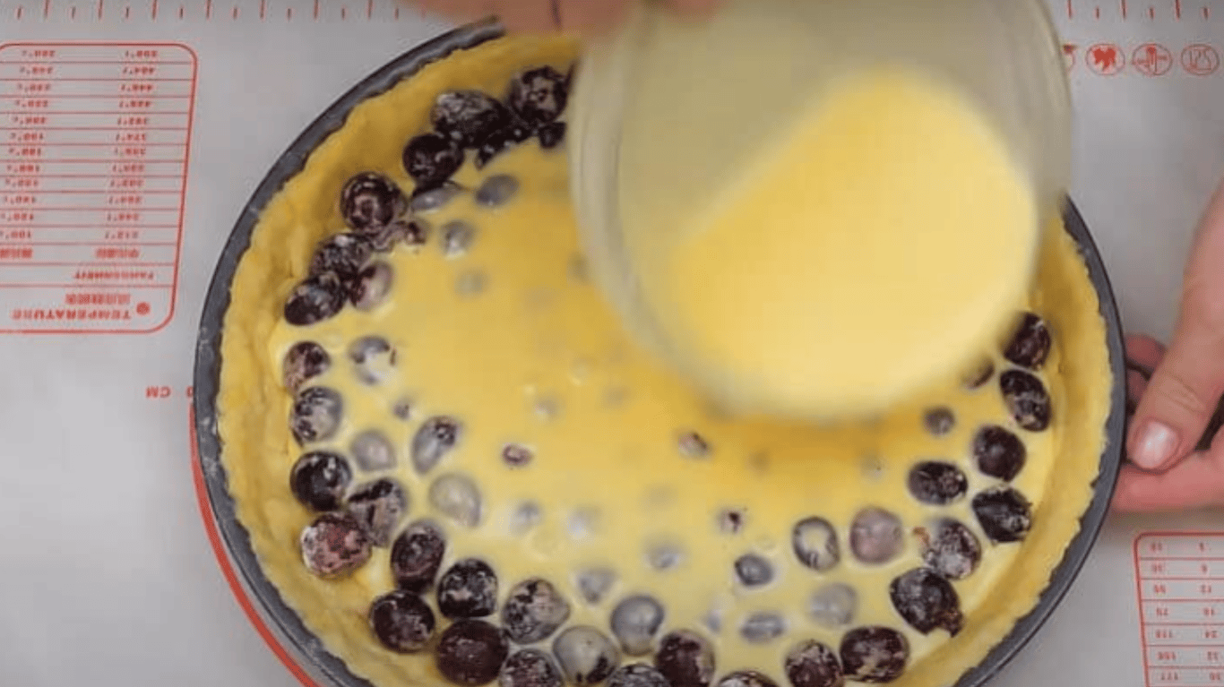 рецепт вишневого пирога