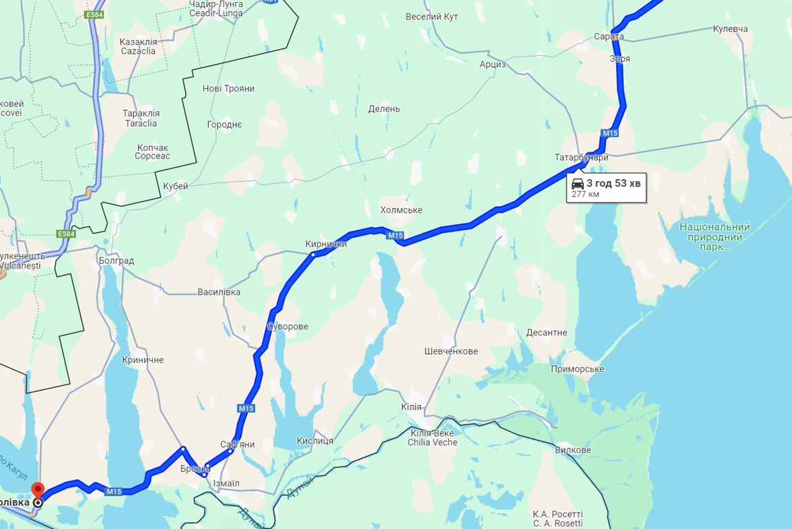 Яка ситуація з заторами та чергами на КПП на трасі Одеса — Рені - фото 3