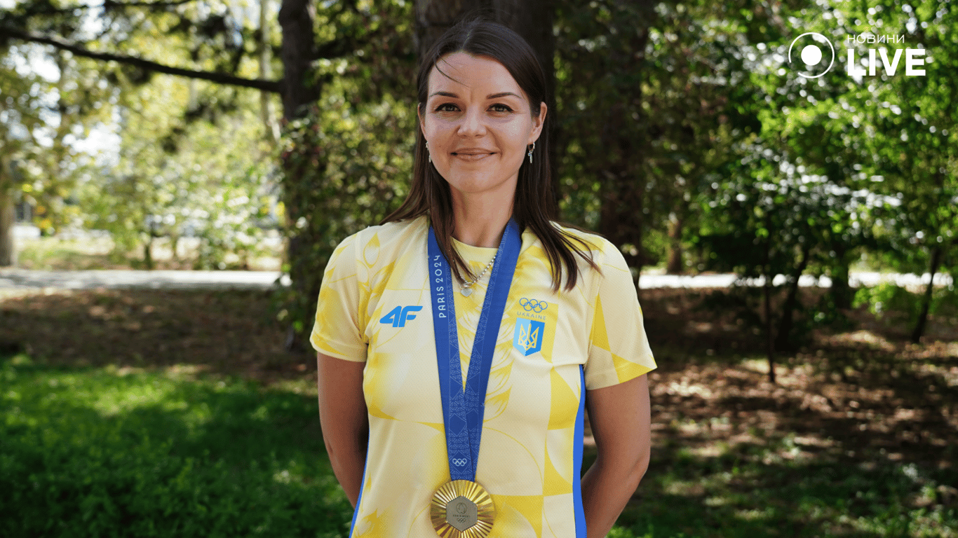 Олимпийская чемпионка Алина Комащук. Фото: Новини.LIVE