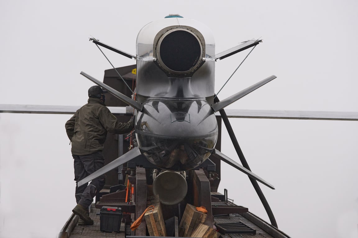 Фото української крилатої ракети "Фламінго"