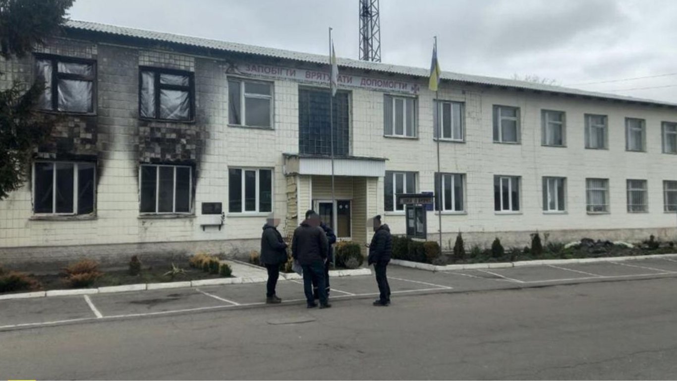 СБУ затримала зрадників, які підпалили пожежно-рятувальну частину в Київській області