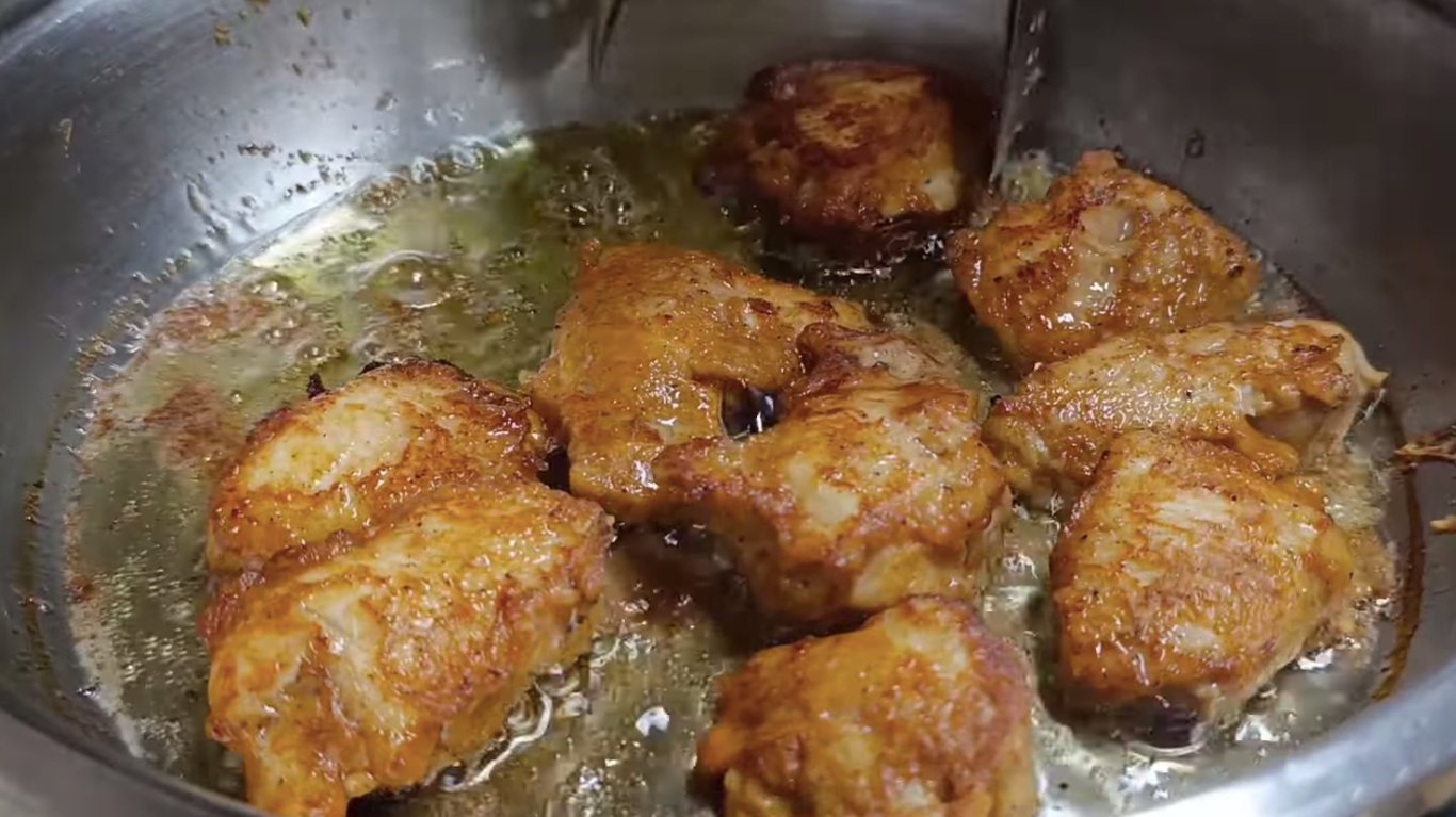 рецепт курячого філе на пательні