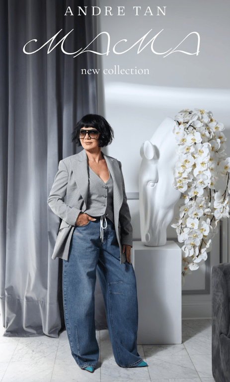 Мама Андре Тана представила стильний образ