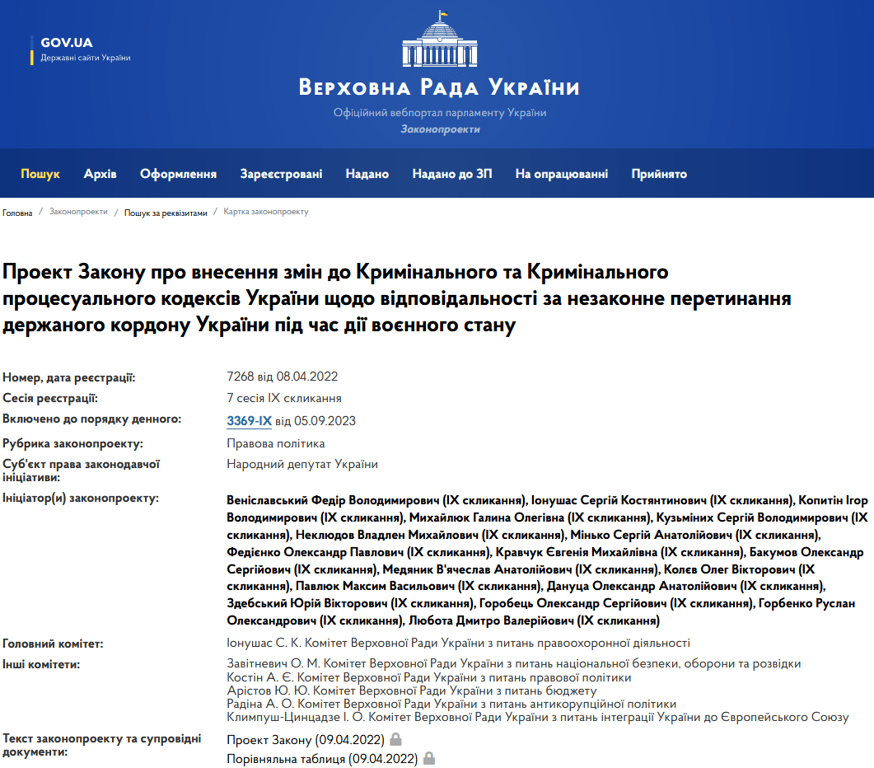 штрафи за перетин кордону