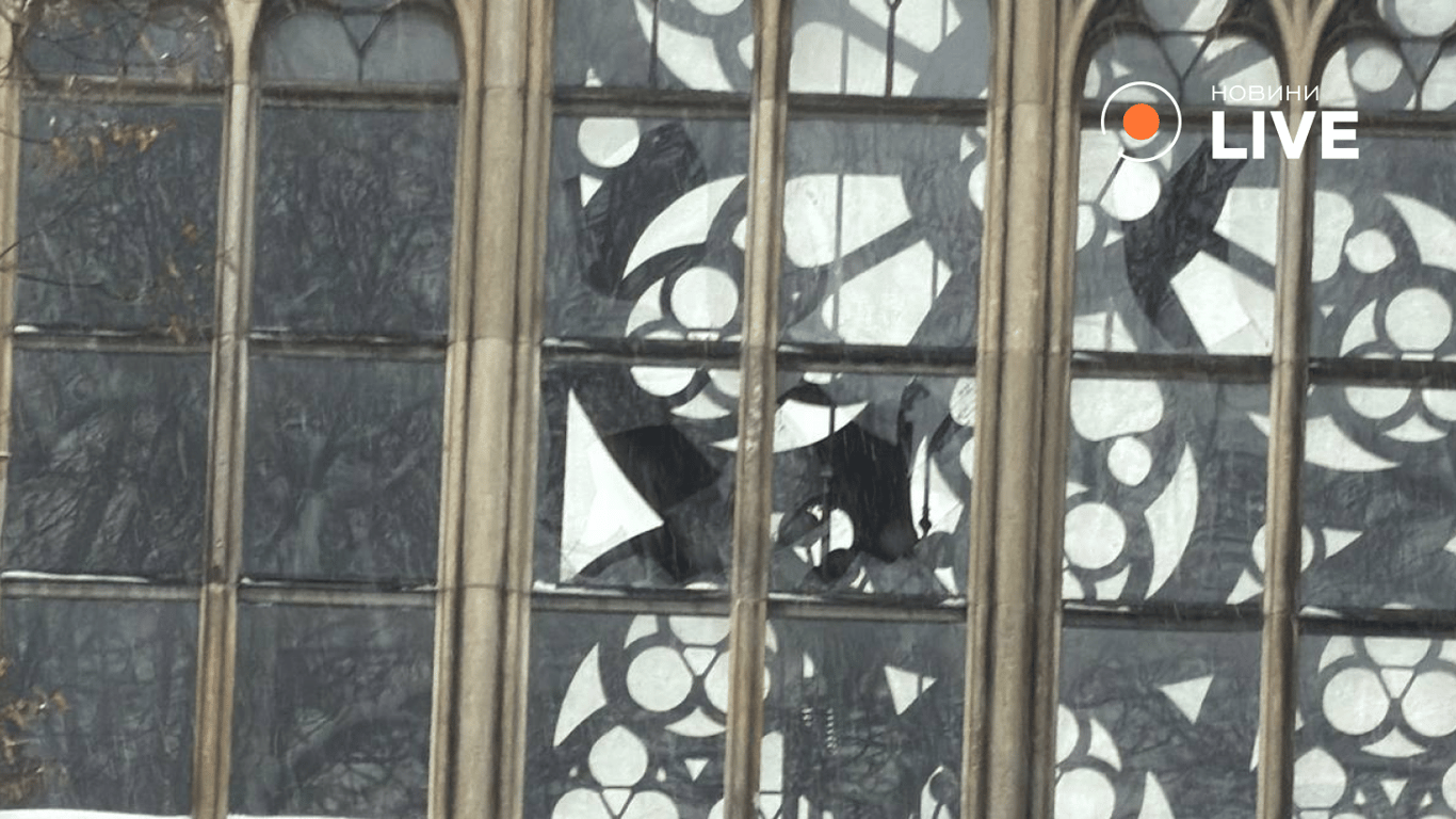 Впав дрон у Львові