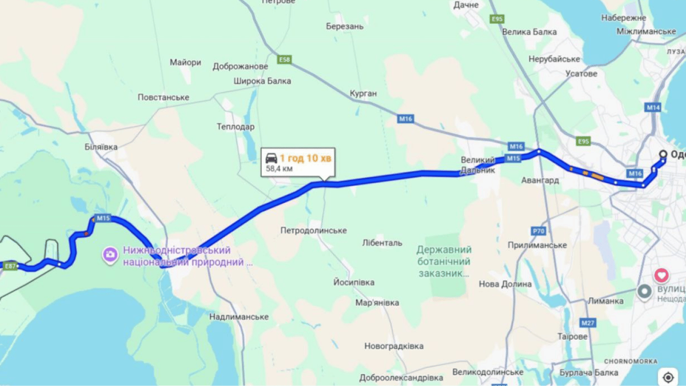 Затори по дорозі до Молдови