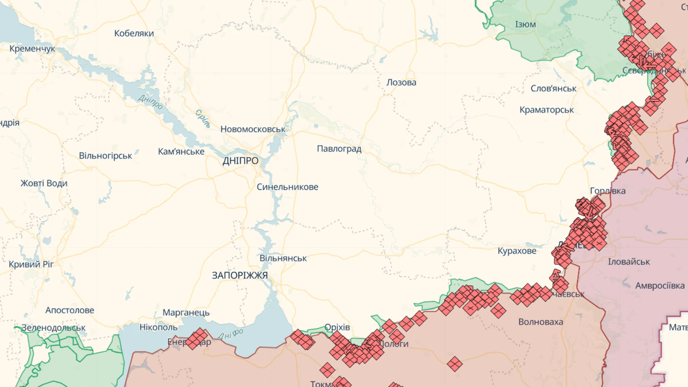 Карта бойових дій в Україні онлайн сьогодні, 11.01.2024 — DeepState, Liveuamap, ISW
