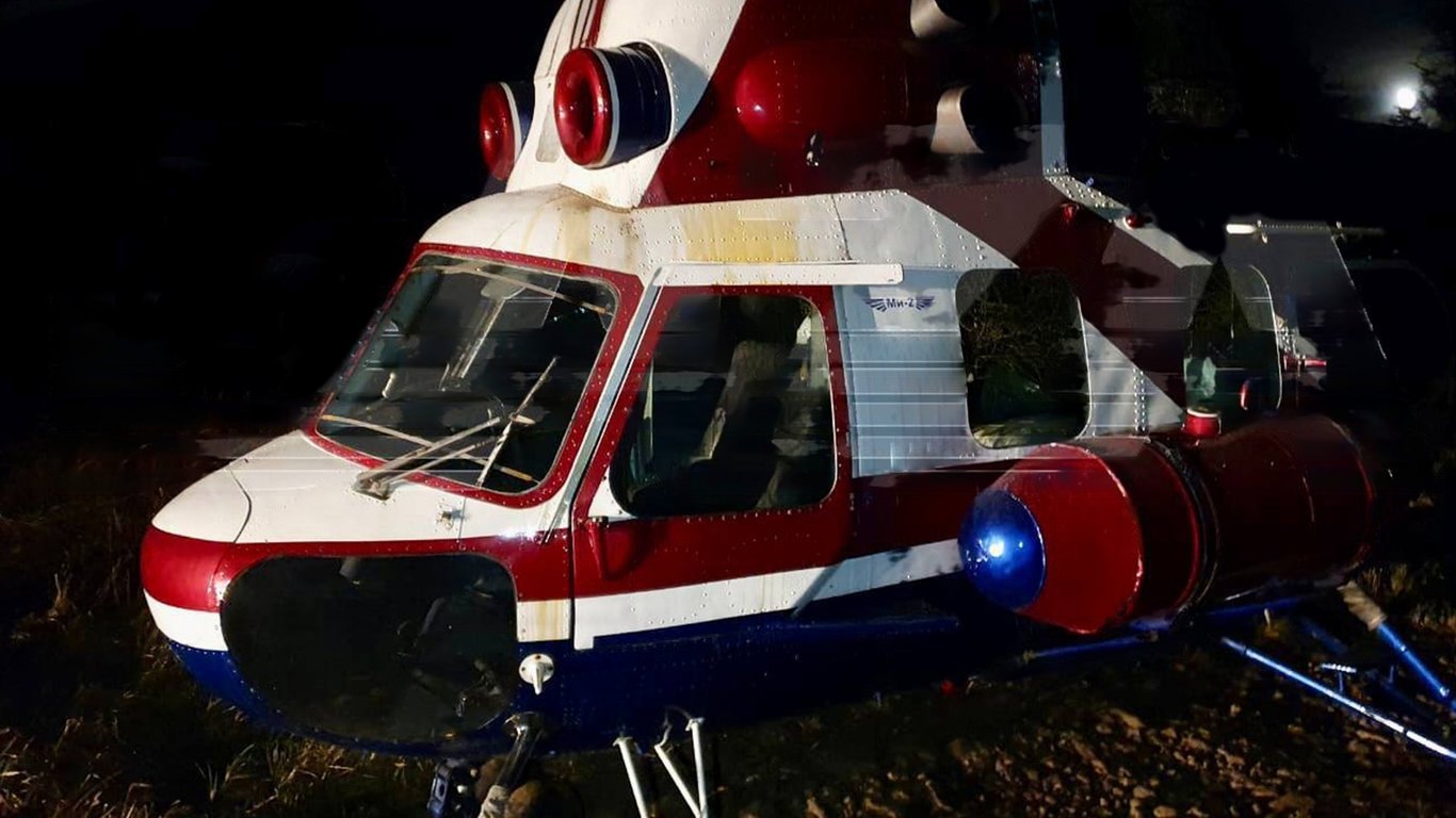 У РФ гелікоптер обірвав лінії електропередач, а пілот загадково зник