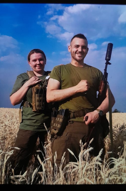 Олена Рекус з чоловіком. Фото: Олена Рекус