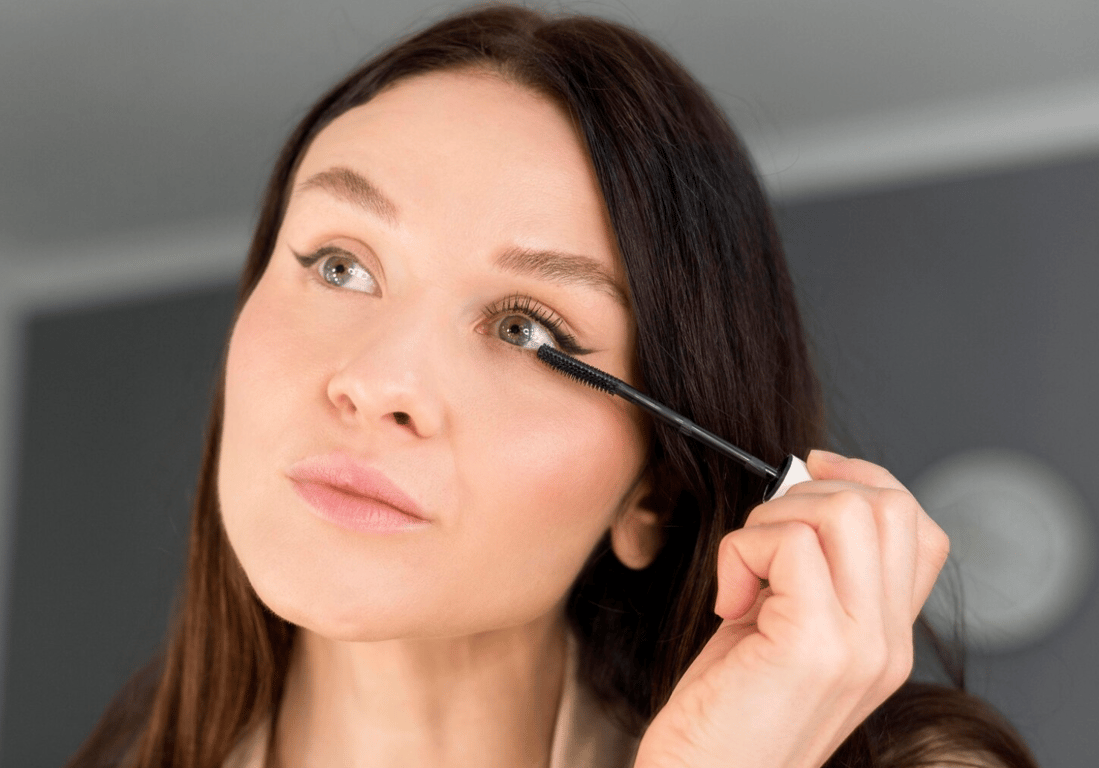 Makeup should emphasize the eyes