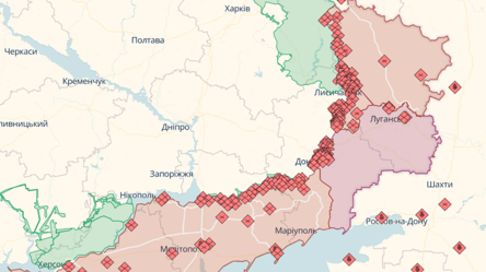Актуальні онлайн-карти бойових дій в Україні: стан фронту на 18 липня - 285x160