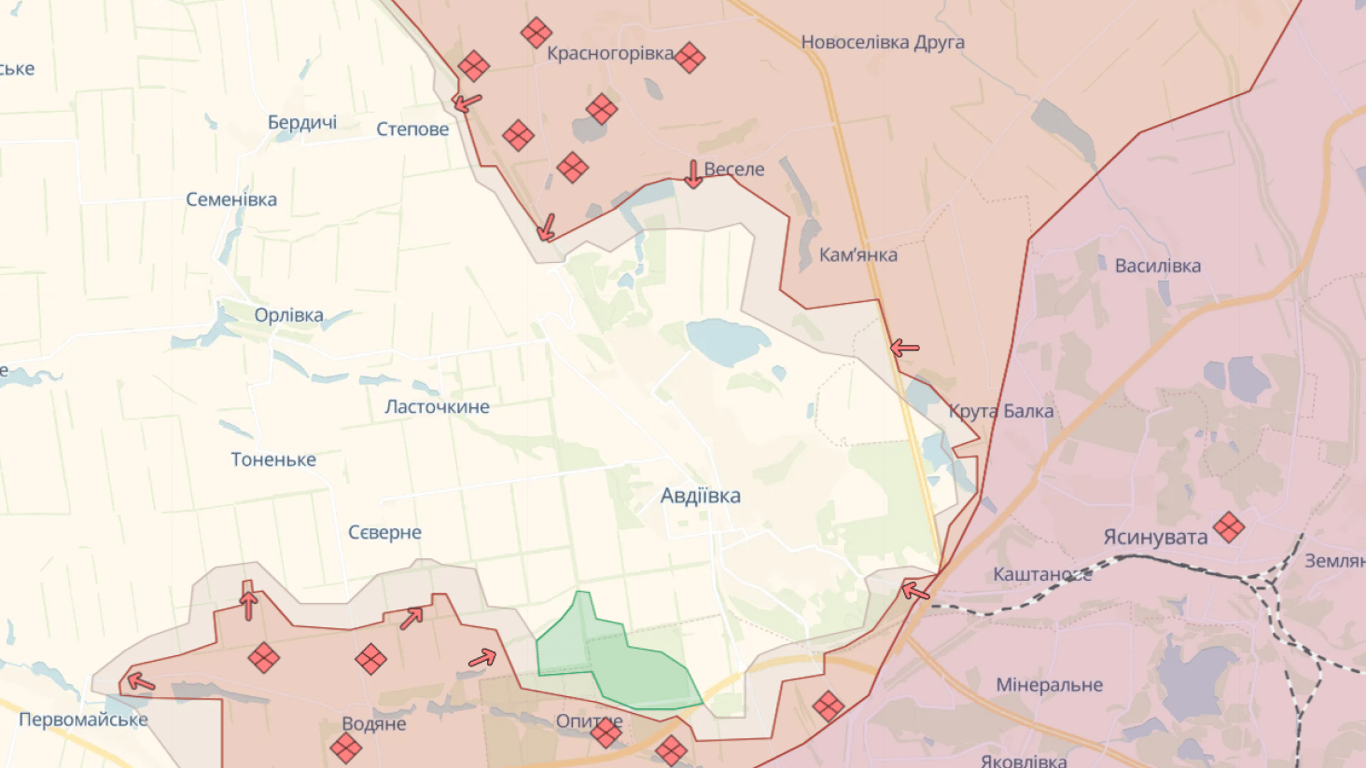 Карта бойових дій в Україні онлайн сьогодні, 18.11.2023 — DeepState, Liveuamap, ISW