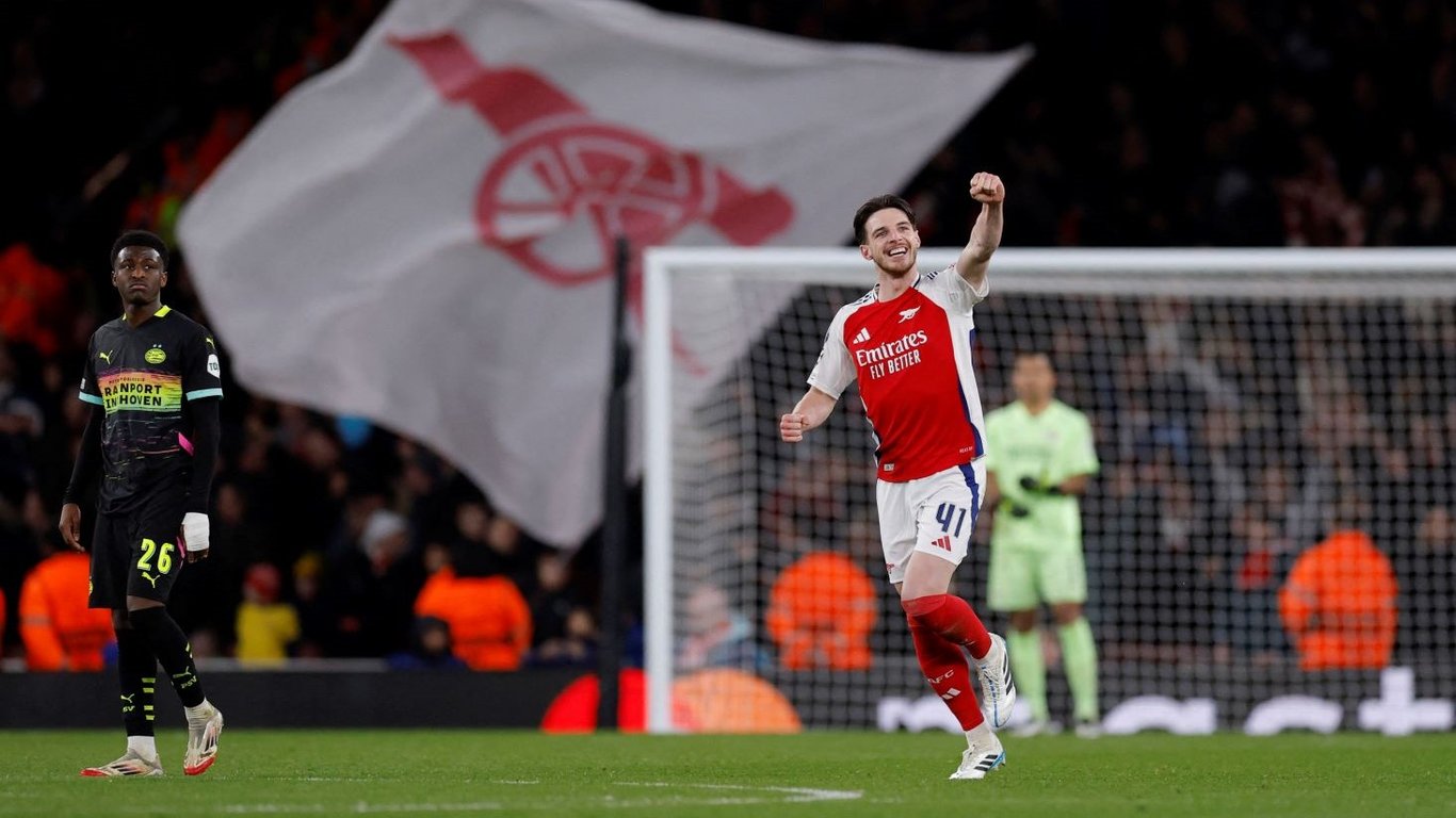 Матч Арсенал - ПСВ