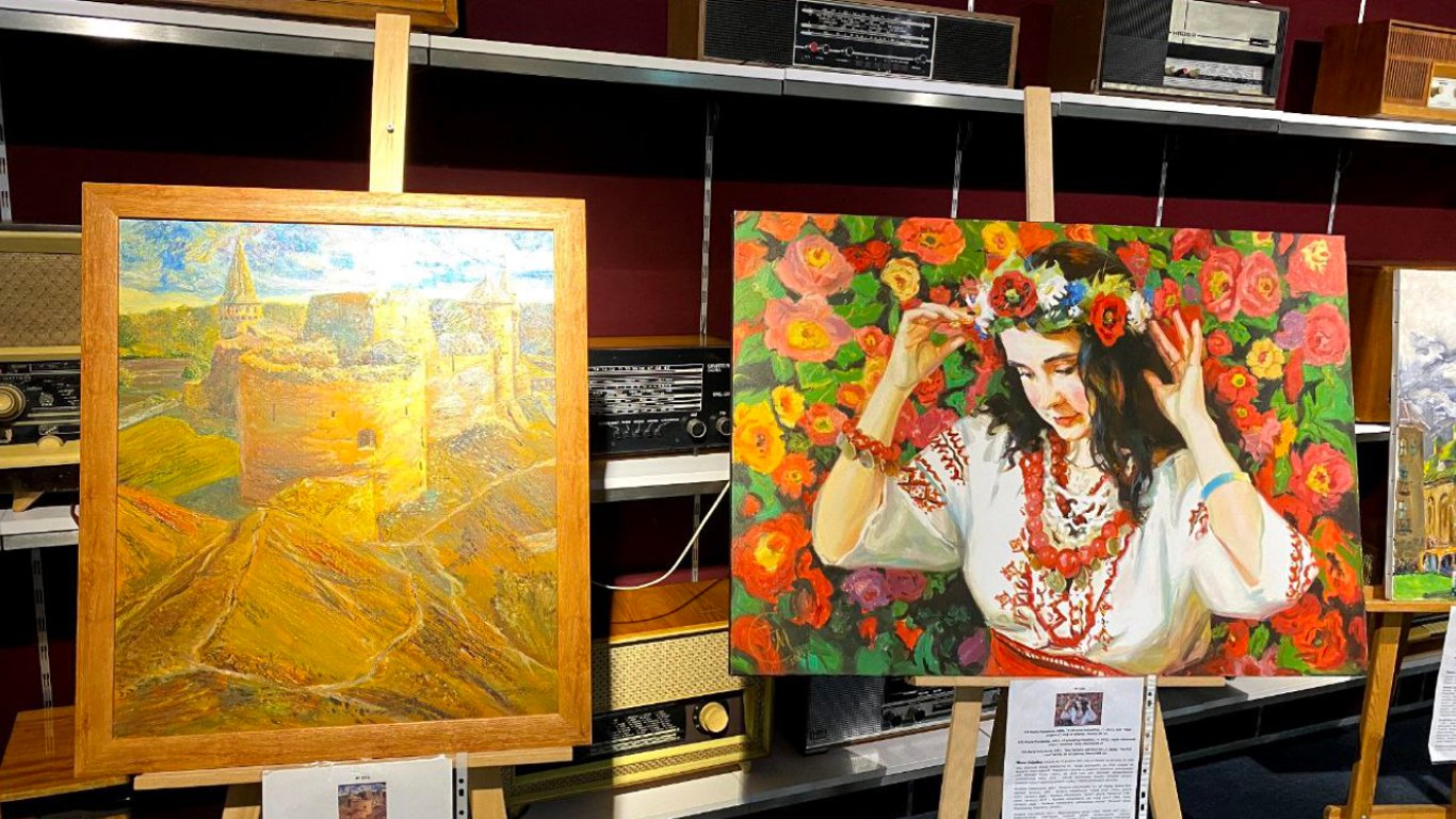 В Польше презентовали выставку картин известных украинских художников
