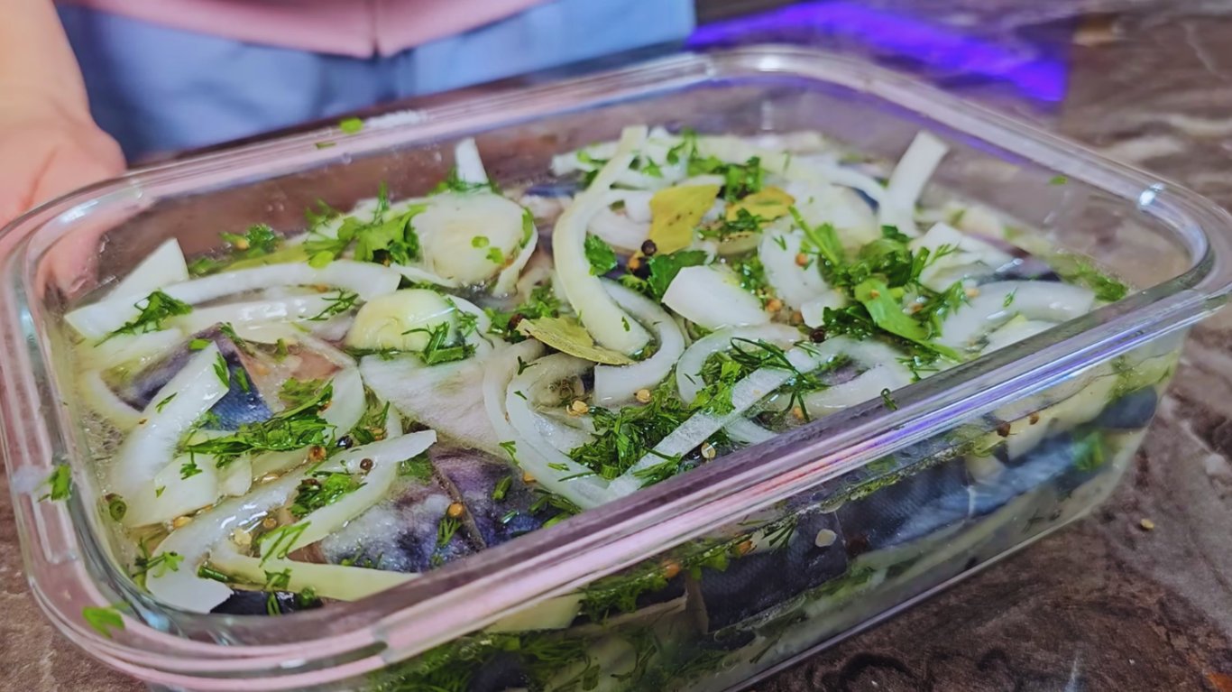 рецепт маринованої скумбрії