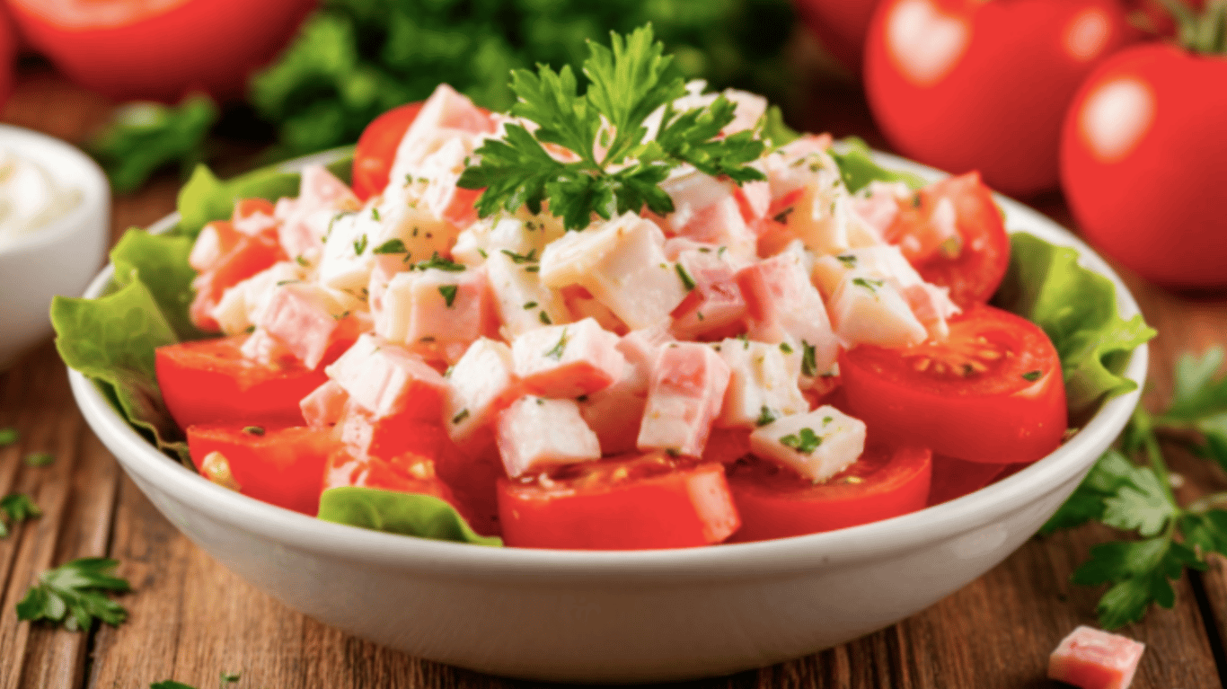 рецепт салату з крабовими паличками