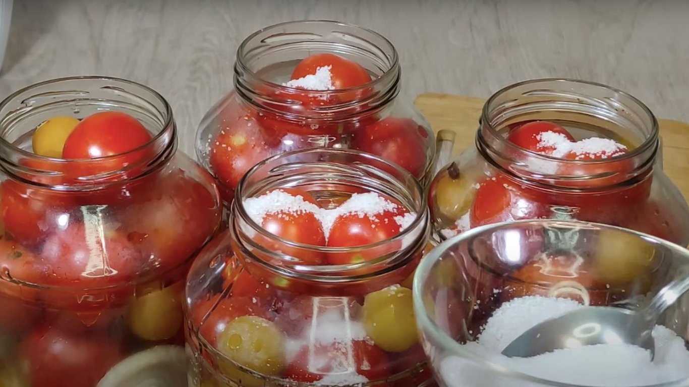 маринованные помидоры рецепт