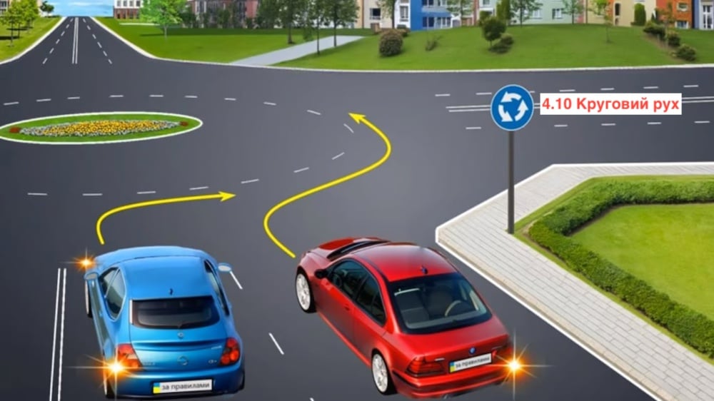 Тест з ПДР: хто з водіїв правильно увімкнув поворотник?
